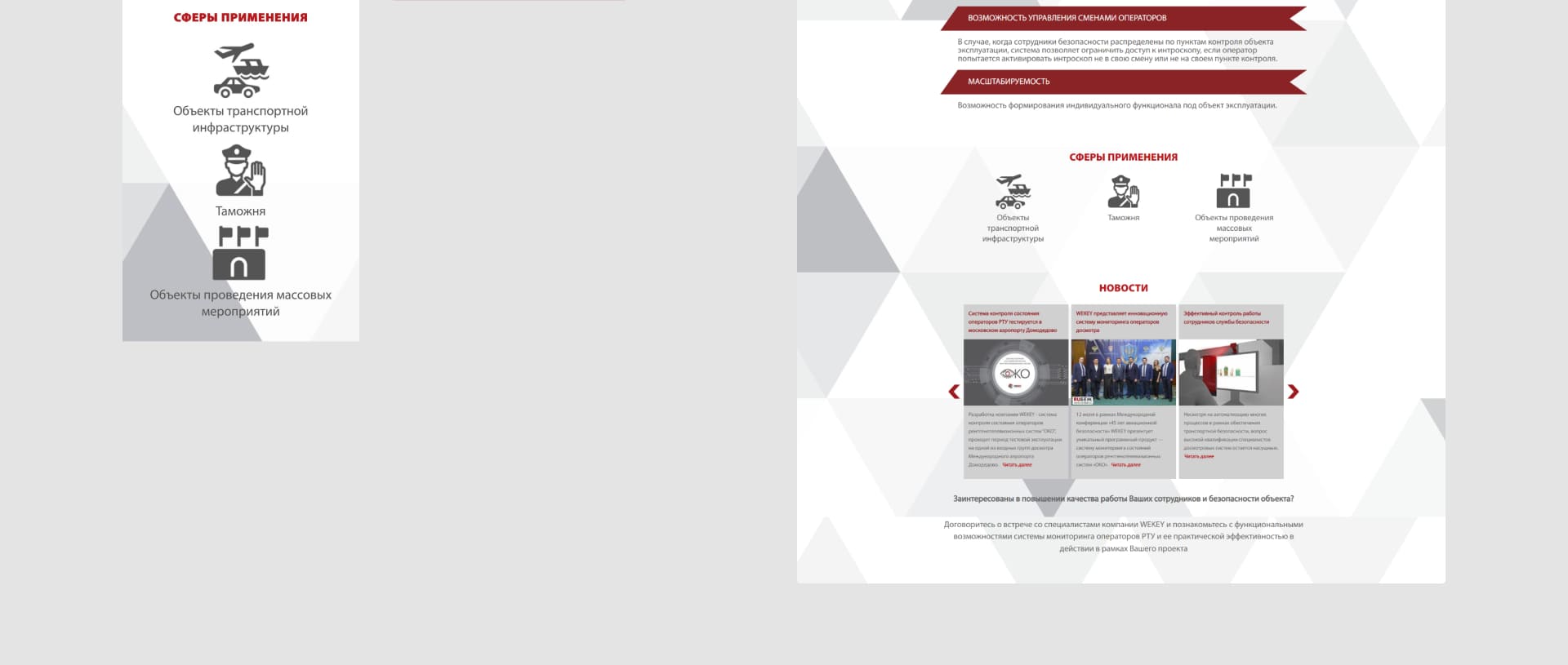 Wekey. Система мониторинга низ