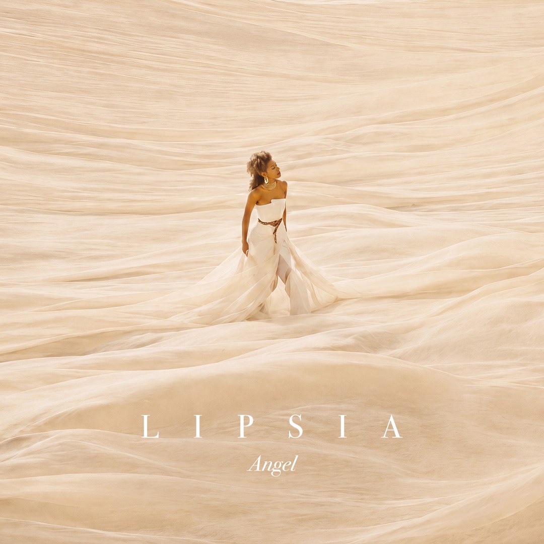 LIPSIA — Angel. Концепция «Дюна»: фигура в волнах ткани-пустыни